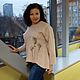Felted sweatshirt 'Monochrome', Sweaters, Moscow,  Фото №1