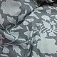 Ткань поплин в полосочку и с цветами. Шир.220 см, Ткани, Зеленоград,  Фото №1