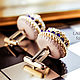 Cufflinks handmade. Cufflinks for men. OSCAR. Sapphire crystal. Cuff Links. LADY-LIZA jewelry shop. My Livemaster. Фото №5