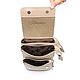  Women's Beige Leather Backpack Maggie Mod. R. 64-951. Backpacks. Natalia Kalinovskaya. My Livemaster. Фото №11
