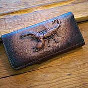 strap made of Buffalo leather with runes