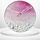 Часы ручной работы Сасык-Сиваш розового цвета, Часы классические, Севастополь,  Фото №1