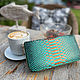 The wallet is made of Python skin, Wallets, Moscow,  Фото №1
