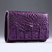 Сумки и аксессуары handmade. Livemaster - original item Women`s wallet made of genuine crocodile leather IMA0216UUN5. Handmade.