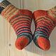 Knitted socks ' September'. Socks handmade. Socks. DominikaSamara. My Livemaster. Фото №5