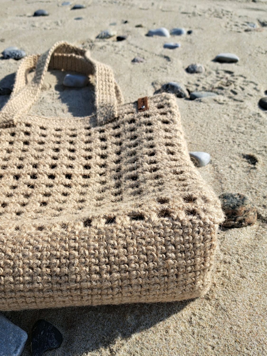 Сумка-шоппер из джута в интернет-магазине Ярмарка Мастеров по цене 2975 ...