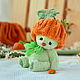 Тыковка 7 см. Мишки Тедди. teddy_and_toys. Ярмарка Мастеров.  Фото №4