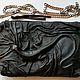 3D Genuine leather clutch 'Iguana', Clutches, Moscow,  Фото №1