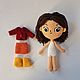 Сирша Песнь моря Song of the Sea кукла и ее мама Брона. Мягкие игрушки. Fiona_dolls (fionadolls). Ярмарка Мастеров.  Фото №6