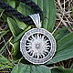 Amulet Star of Russia in the sun 925 silver. Pendants. kot-bayun. My Livemaster. Фото №4