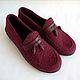 shoes: Cherry on a wedge felted. Shoes. Zhanna. Online shopping on My Livemaster.  Фото №2