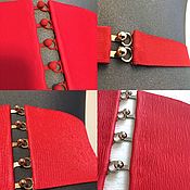 Belt Red Pearl White Black, and other colors at different prices