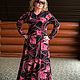 Long sleeve knitted Maxi dress. Dresses. Olga Lado. Online shopping on My Livemaster.  Фото №2