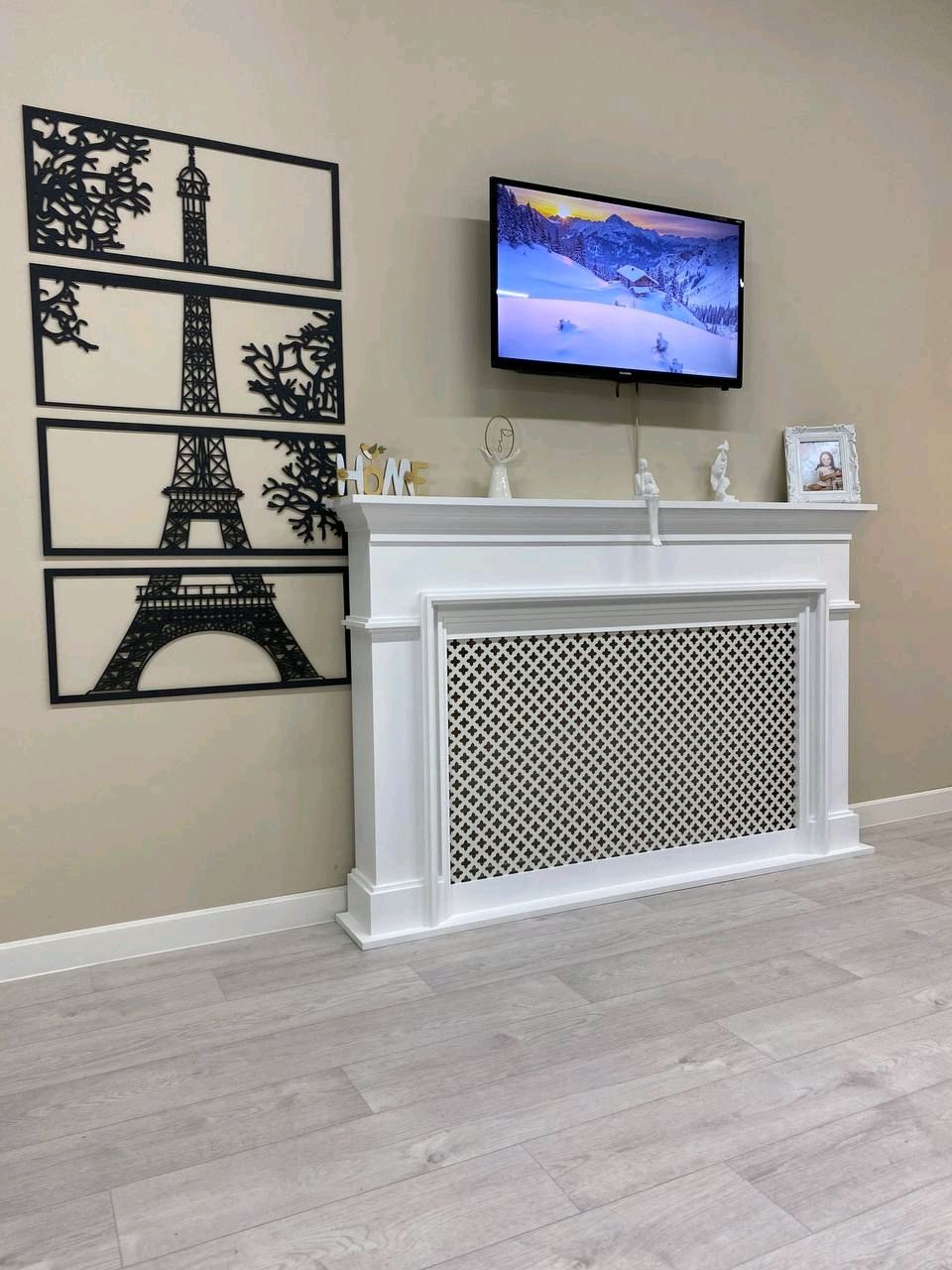 Экран на батарею в виде камина купить в интернет-магазине Ярмарка ...