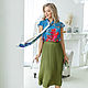 Skirt 'Pistachio pleated'. Skirts. Designer clothing Olesya Masyutina. Online shopping on My Livemaster.  Фото №2