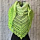 Шаль крючком-Бактус крючком-Платок крючком. Шали. Multi Color Crochet (voronkova-olga). Интернет-магазин Ярмарка Мастеров.  Фото №2