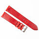 Red Genuine Leather strap, Watch Straps, Moscow,  Фото №1