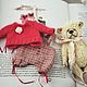 Тедди мишка teddy teddybear. Мишки Тедди. Teddy bears by Olga handmade xelga_grakova. Ярмарка Мастеров.  Фото №5