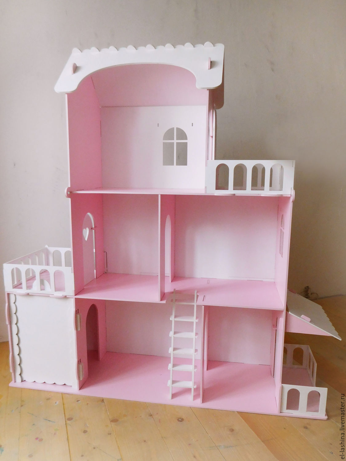 Кукольный домик для Барби из фанеры