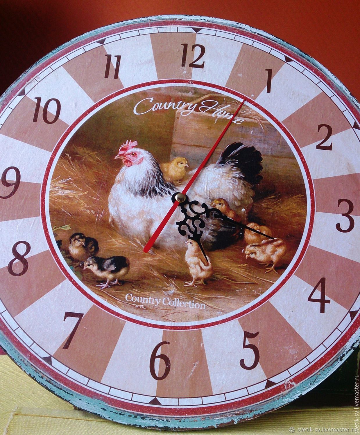 Часы "Петушки" в интернет-магазине на Ярмарке Мастеров | Часы ...