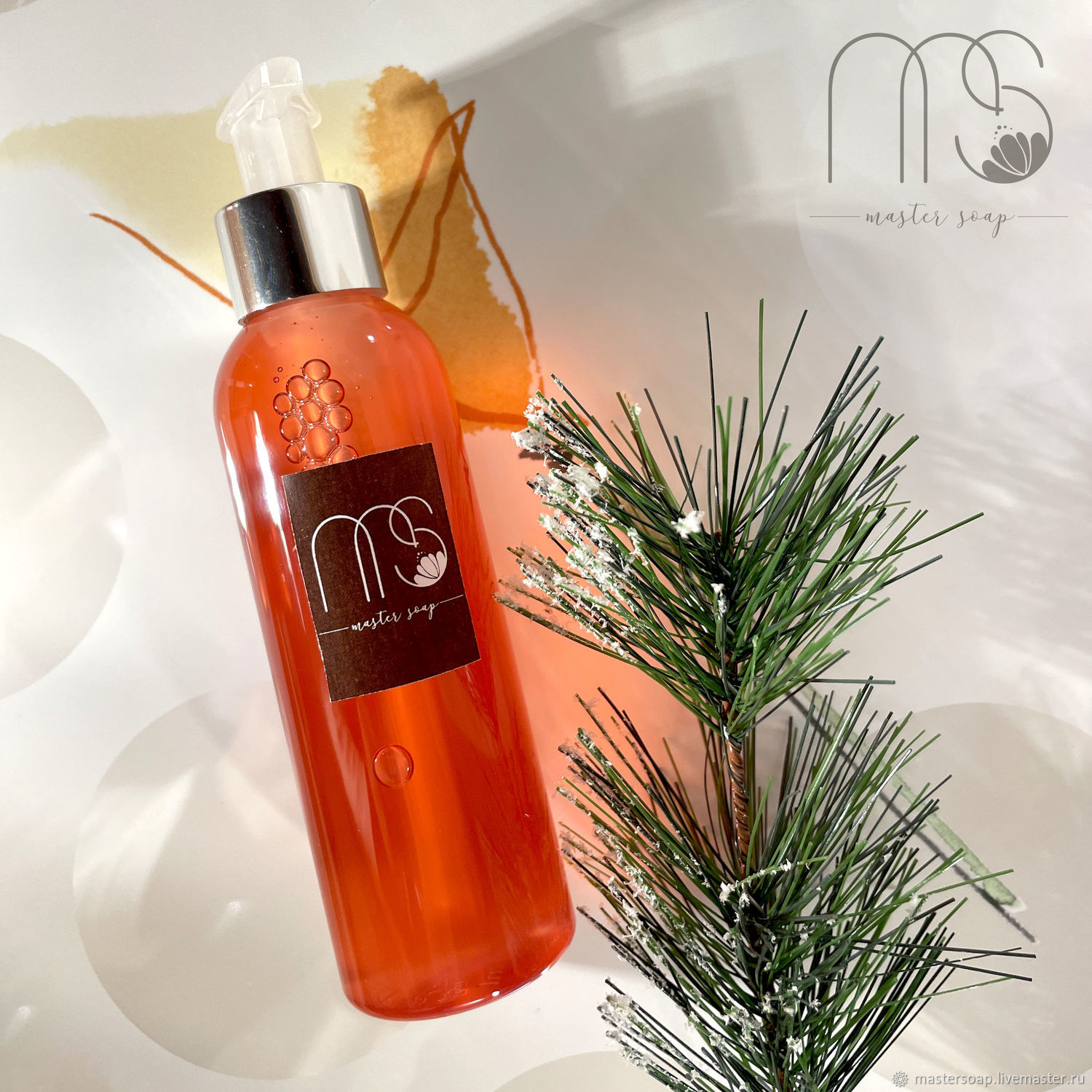 Natural shower gel 'Cranberry forest', Gels, Moscow,  Фото №1