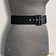 Order Belt '6 cm' made of genuine leather/suede (any color). Elena Lether Design. Livemaster. . Straps Фото №3
