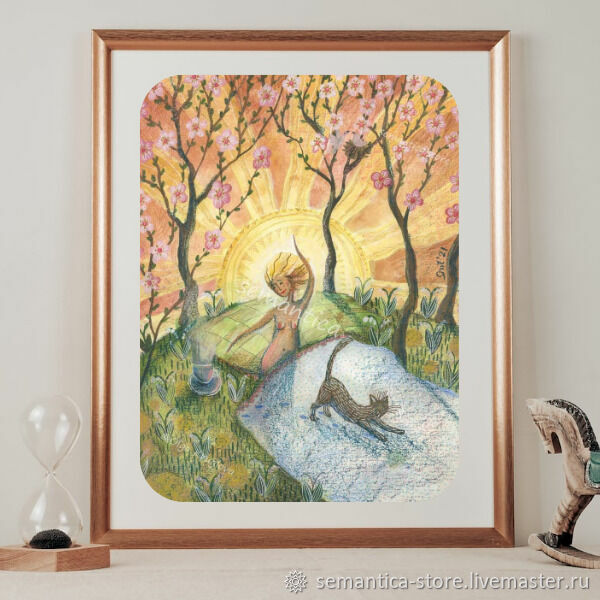Картина Весеннее пробуждение в интернет-магазине Ярмарка Мастеров по ...