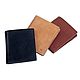 Wallet genuine leather Compact (brown). Wallets. EZCASE - Leather Design Studio. My Livemaster. Фото №5