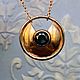 Black diamond pendant Amulette, Necklace, Tolyatti,  Фото №1