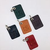 Сумки и аксессуары handmade. Livemaster - original item Key chain genuine leather. Handmade.