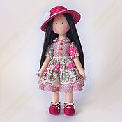 Куклы и игрушки handmade. Livemaster - original item Textile doll Irina. Handmade.