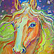 Picture of a horse 'Rose Petals'. Pictures. Multicolor Gallery. My Livemaster. Фото №6