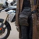 Brown Leather Leg Hip Bum Waist Rider Bag, Waist Bag, Pushkino,  Фото №1