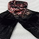 Scarf of pan velvet,silk,vintage Germany. Vintage handkerchiefs. Ledy Charm. Online shopping on My Livemaster.  Фото №2