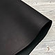 Vacchetta Classic Black (1,6-1,8 мм), цв. Черный, натуральная кожа. Кожа. Prima Pelle (Марина). Интернет-магазин Ярмарка Мастеров.  Фото №2