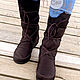 Кожаные мокасины "Boho Brown". Мокасины. HolyCowChic. Ярмарка Мастеров.  Фото №4