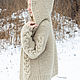 Women's cardigan with alpaca wool braids. Cardigans. Knitwear shop Fairy Tale by Irina. Online shopping on My Livemaster.  Фото №2