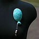 Brooch-pin: ' Balloon' (wool, viscose), Brooches, Voronezh,  Фото №1