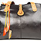 Женская кожаная сумка "Энни" черная, Classic Bag, St. Petersburg,  Фото №1