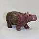  Pink Hippo. Stones. Igor. Online shopping on My Livemaster.  Фото №2