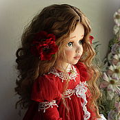 Текстильная интерьерная кукла "Виола"