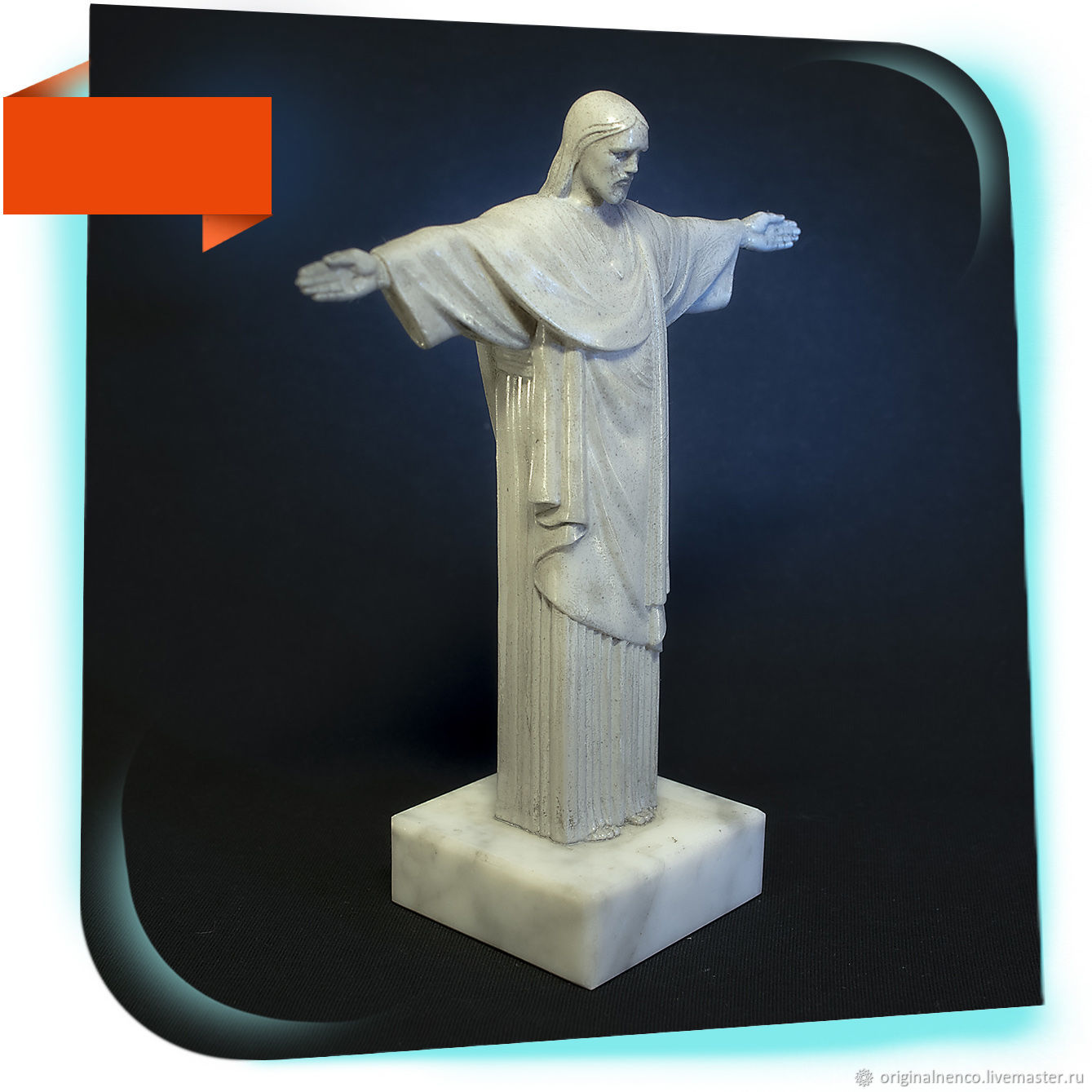 статуя христа спасителя из лего