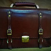 Сумки и аксессуары handmade. Livemaster - original item Briefcase. Handmade.