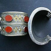Винтаж handmade. Livemaster - original item Turkmen vintage bracelets. Handmade.