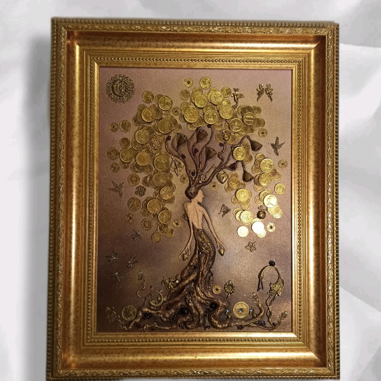 Панно Денежное дерево "Лесная фея" в интернет-магазине на Ярмарке ...