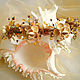 Bezel with seashells. Headband. mix-swet. Online shopping on My Livemaster.  Фото №2