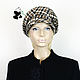 Stylish women's cap octyklinka. 100% wool. Caps1. Mishan (mishan). My Livemaster. Фото №4