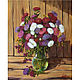 Oil painting 'Asters', Pictures, Belorechensk,  Фото №1