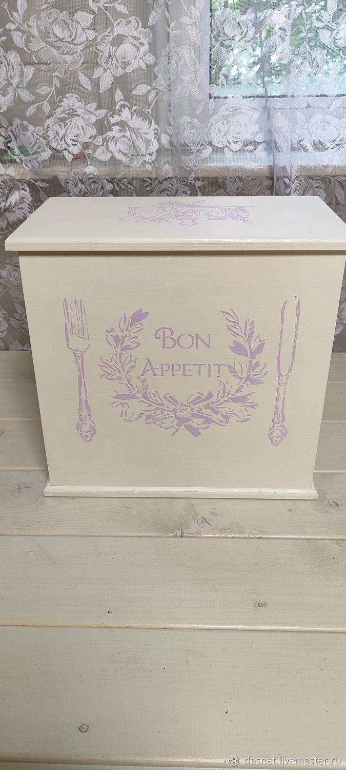 Хлебница "Нежная лаванда" на заказ в интернет-магазине Ярмарка Мастеров ...