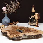 Деревянная ваза для дома и интерьера